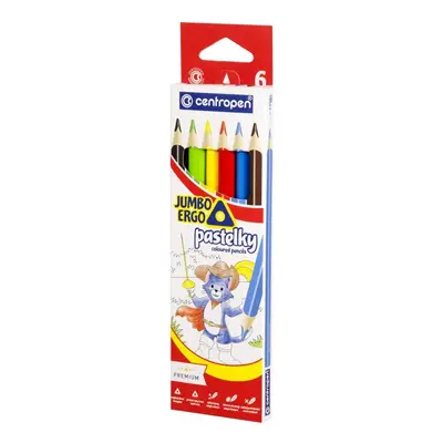 Centropen Pastelky 9522 Jumbo trojhranné (6 ks)