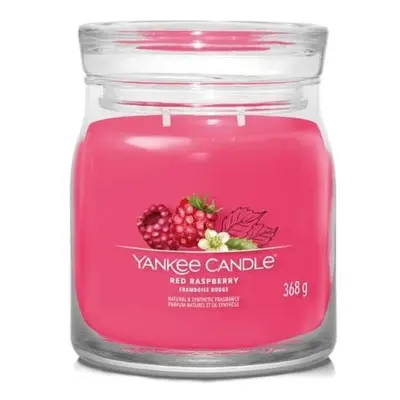 YANKEE CANDLE Red Raspberry svíčka 368g / 2 knoty (Signature střední)