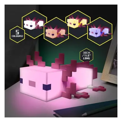 Minecraft Světlo - Axolotl - EPEE