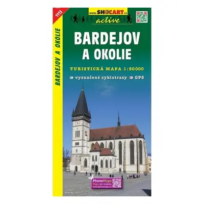 SC 1113 Bardejov a okolie 1:50 000