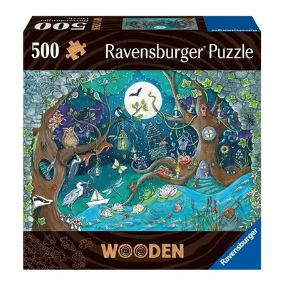 Puzzle Kouzelný les 500 dílků (dřevěné)