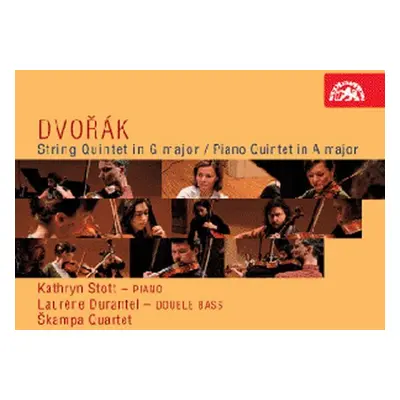 Smyčcový kvintet G dur, op. 77, Klavírní kvintet č. 2 A dur, op. 81, - CD - Antonín Dvořák