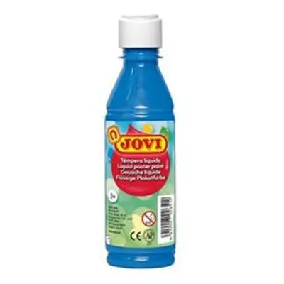 JOVI temperová barva 250ml v lahvi modrá