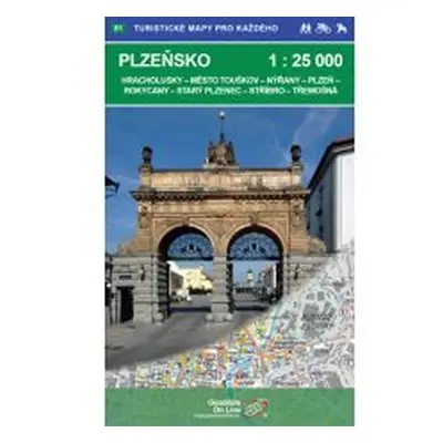 Plzeňsko 1:25 000 / 61 Turistické mapy pro každého