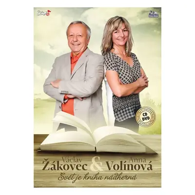 Žákovec+Volínová – Svět je kniha nádherná - CD + DVD