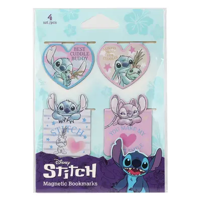 Colorino magnetická záložka Stitch Pastel 2, mix motivů, 4 ks