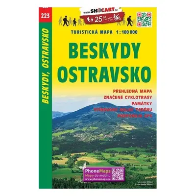 SC 223 Beskydy, Ostravsko 1:100 000