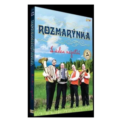 Rozmarýnka - Láska největší… - CD + DVD