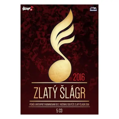 Zlatý šlágr 2016 - 5 CD