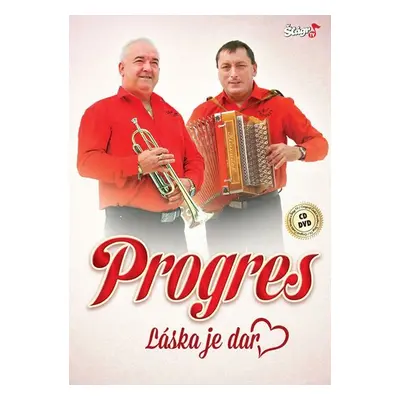 Progres - Láska je dar - CD + DVD