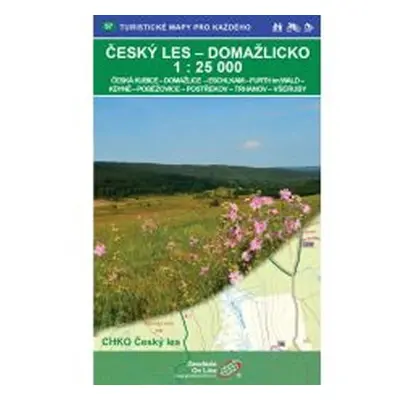 Český les,Domažlicko 1:25 000/ 57 Turistické mapy pro každého