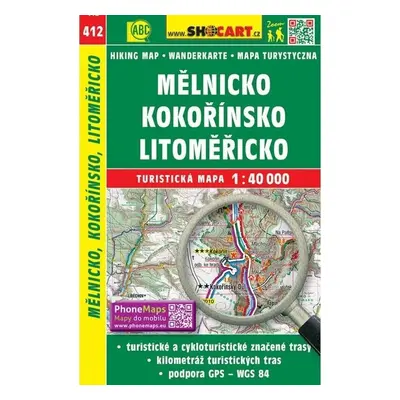 SC 412 Mělnicko, Kokořínsko, Litoměřicko 1:40 000