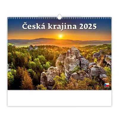 Kalendář nástěnný 2025 - Česká krajina