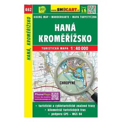 SC 462 Haná, Kroměřížsko 1:40 000