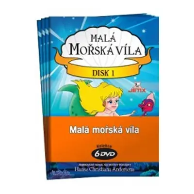 Malá mořská víla 1 - 6 / kolekce 6 DVD