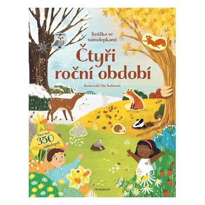 Čtyři roční období - Knížka se samolepka - Joli Hannah