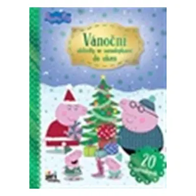 Peppa Pig - Vánoční aktivity se samolepkami do oken