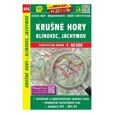 SC 406 Krušné hory, Klínovec, Jáchymov 1:40 000