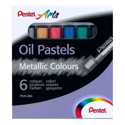 Pentel Pastely olejové - metalické