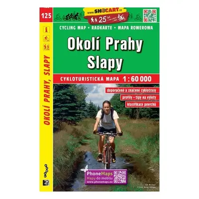 SC 125 Okolí Prahy, Slapy 1:60 000