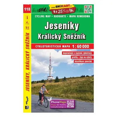 SC 118 Jeseníky, Kralický Sněžník 1:60 000