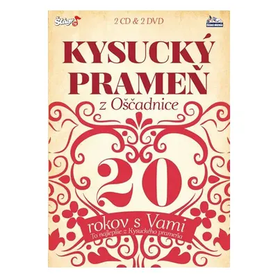 Kysucký prameň - 20 rokov s Vámi - 2 CD + 2 DVD