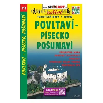 SC 213 Povltaví, Písecko, Pošumaví 1:100 000