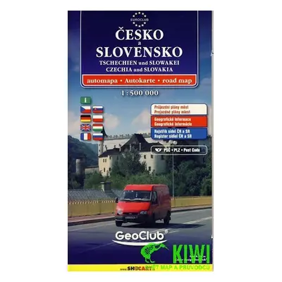 Česko+Slovensko automapa 1:500 000