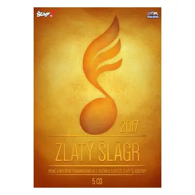 Zlatý Šlágr - 3. ročník nominace 2017 - 5 CD