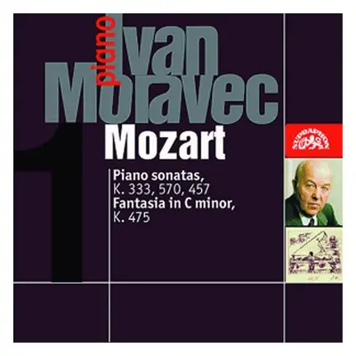 Klavírní sonáty K. 333, 457, 570, Fantazie K. 475 - CD - Wolfgang Amadeus Mozart