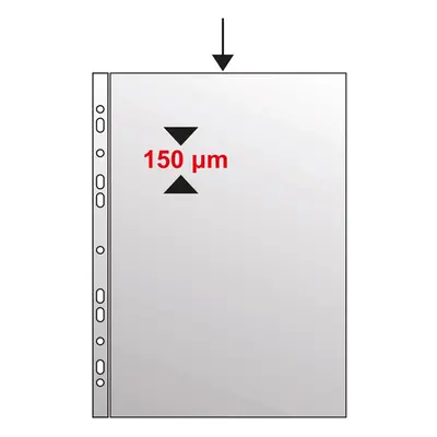 Euroobaly A4 U lesklý 150 mic (25 ks)