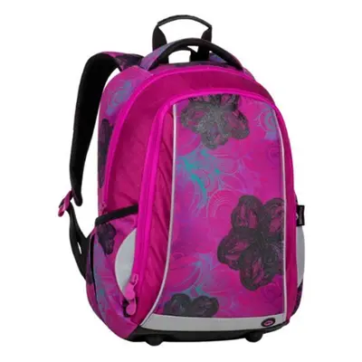 Bagmaster Studentský batoh MARK 20 A PINK/BLUE/TURQUOISE