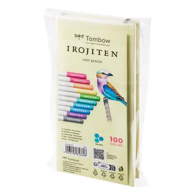 Tombow Pastelky IROJITEN - set Pale tone l, 10 odstínů