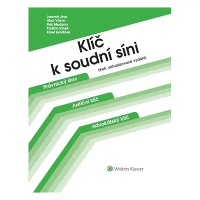 Klíč k soudní síni - Jaromír Jirsa; Karel Havlíček; Petr Meduna