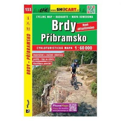 SC 133 Brdy, Příbramsko 1:60 000