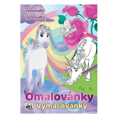 Jednorožci - Omalovánky A4