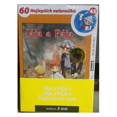 Jája a Pája 01, 02, Čtyři uši na mezi - 3 DVD pack