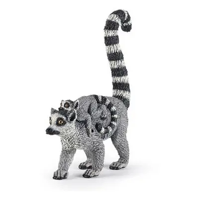 Lemur a mládě