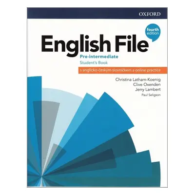 English File Pre-Intermediate Student´s Book with Student Resource Centre Pack 4th (CZEch Editio