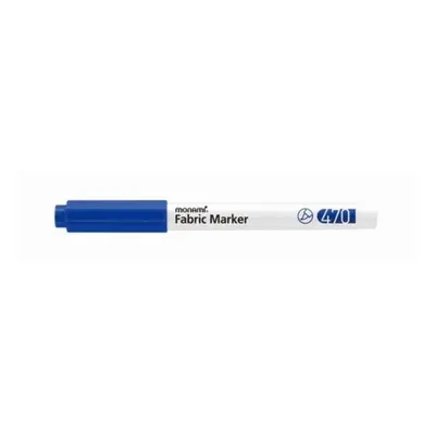 MONAMI 470-02 BRUSH BLUE, FABRIC MARKER