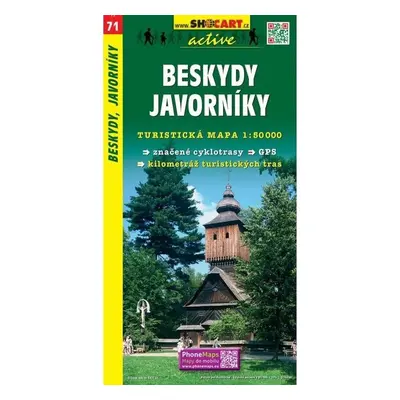 SC 071 Beskydy, Javorníky 1:50 000