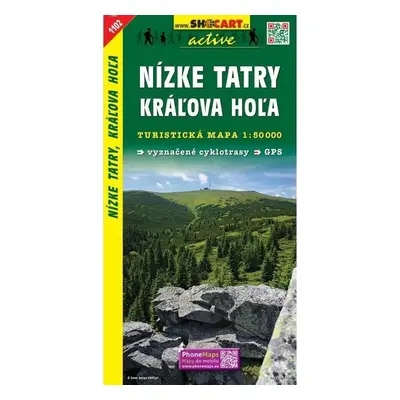 SC 1102 Nízke Tatry, Kráľova Hoľa 1:50 000