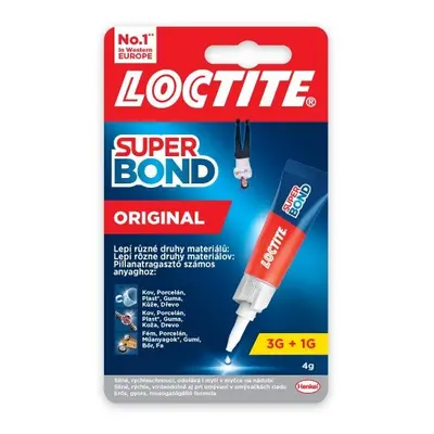 Henkel Loctite - Super Bond Original, 3 + 1 g