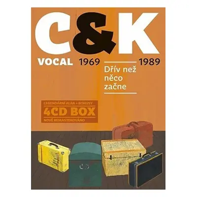 Dřív než něco začne - 4 CD - C&K VOCAL