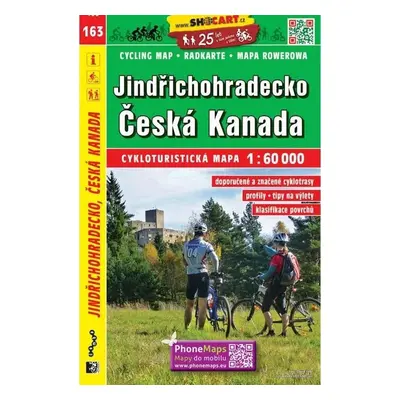 SC 163 Jindřichohradecko, Česká Kanada 1:60 000