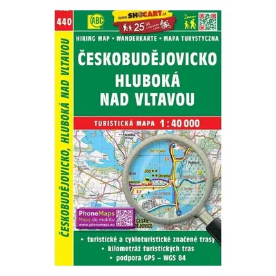 SC 440 Českobudějovicko, Hluboká nad Vltavou 1:40 000