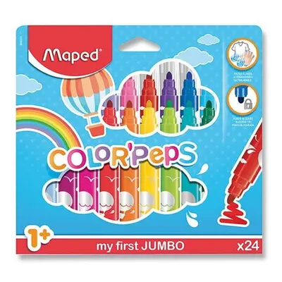 Maped - Fixy Color´ Peps Early Age Jumbo 24 ks