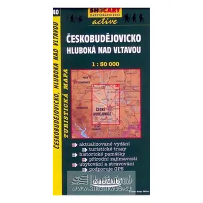 SC 040 Českobudějovicko, Hluboká nad Vltavou 1:50 000