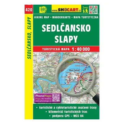 SC 420 Sedlčansko, Slapy 1:40 000