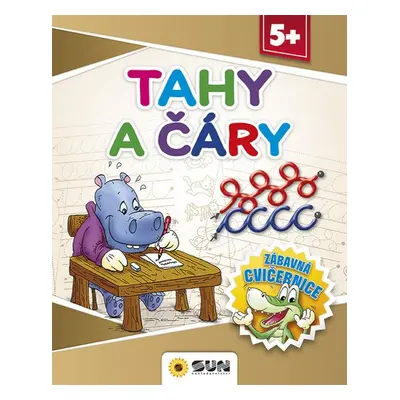 Tahy a čáry - Zábavná cvičebnice 5+